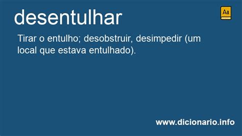 Significado De Desentulhasses