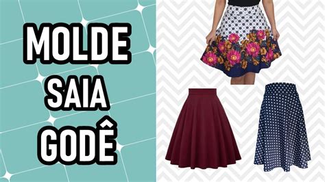 Como Fazer A Modelagem E Corte De Todos Os Tipos De Saia GodÊ Atelier