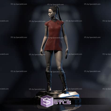 Nyota Uhura Zoe Saldana 3D Print Model from Star Trek | SpecialSTL