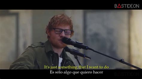 Ed Sheeran How Would You Feel Paean Sub Español Lyrics YouTube