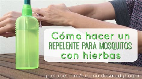 Repelente Casero Para Mosquitos Con Hierbas Youtube