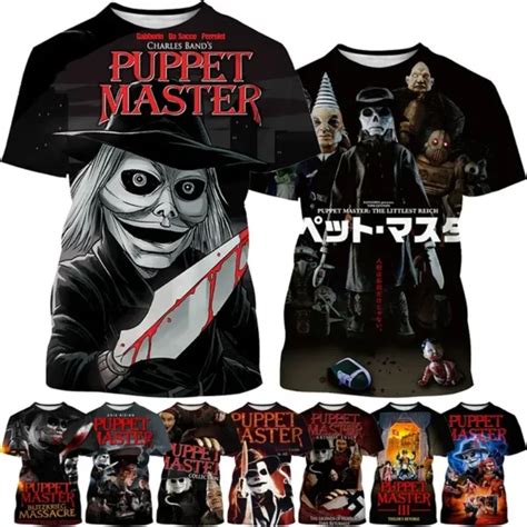 Moda M Ska Odzie Horror Mistrz Marionetek D T Shirt Z Nadrukiem