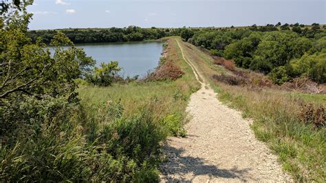 Geary County State Lake Waterfall Trail Get Outdoors Kansas