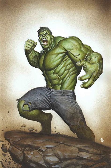 Hulk Comic Book Cover Art