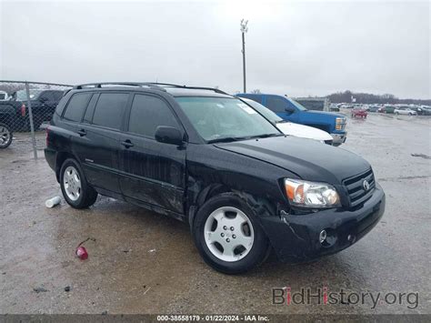 Report Jtedp21ax70148579 Toyota Highlander 2007 Black Gasoline Price