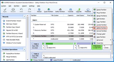 How To Delete Recovery Partition In Windows 10 8 7 Safely