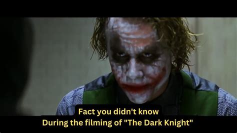 Heath Ledger S Joker Unpredictable Moments And Hidden Gems From The Dark Knight Set