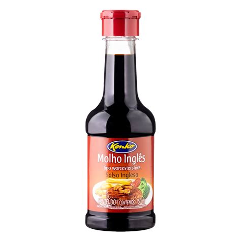 O Que É Molho Ingles - Molho Inglês Worcestershire Kenko Squeeze 150ml