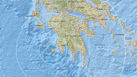 Un Temblor De Magnitud 5 5 Sacude La Costa Del Sur De Grecia Rt