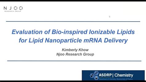 Evaluation Of Bio Inspired Ionizable Lipids For Lipid Nanoparticle MRNA