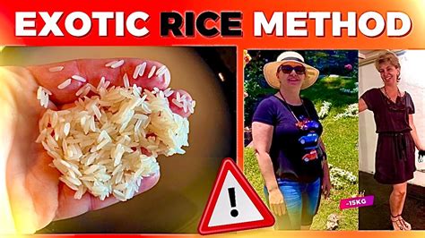 Exotic Rice Hack Best Recipe Weight Loss Rice Method 🛑 What Is The Exotic Rice Hack To Lose