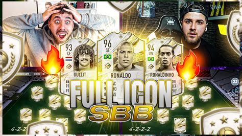 Fifa Omg Full Icon Squad Builder Battle Ensar Vs Cenk Youtube