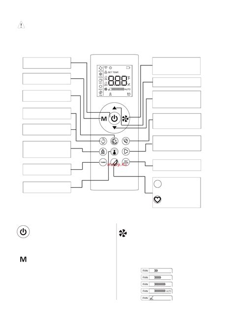 MDV MDSAF 24HRFN8 MDOAF 24HFN8 11 25 Пульт дистанционного управления