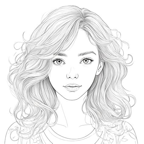 Premium Photo Outline Illustration On White Background