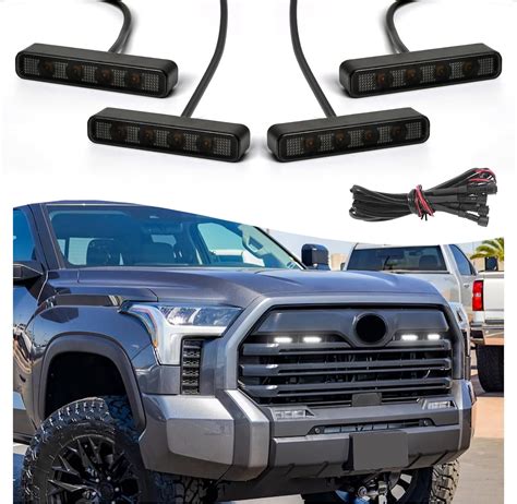 Luces Led Para Parrilla Para Toyota Tundra Raptor 2022 2023 2024 Para