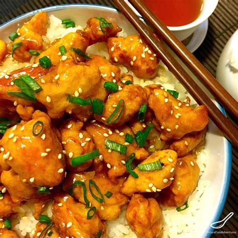 Honey Sesame Chicken Recipe Peter S Food Adventures