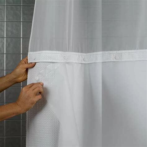 Hookless Peva Shower Curtain Liner