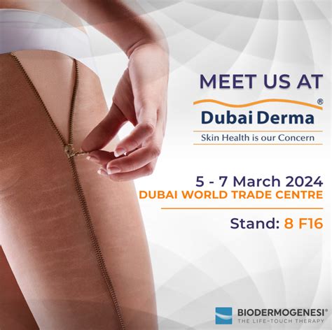 Biodermogenesi® At Dubai Derma 2024 Biodermogenesi® Inghilterra