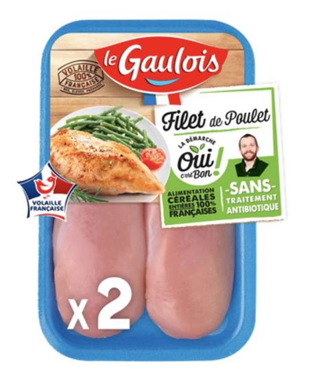 Filets De Poulet Le Gaulois X G La Belle Vie Courses En