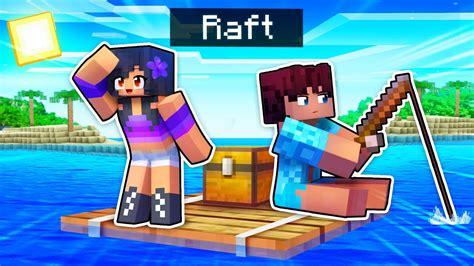 We Re STRANDED On A RAFT In Minecraft YouTube