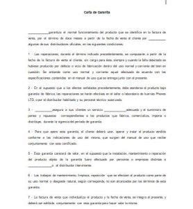 Carta De Garant A De Un Producto Ejemplos Y Formatos Word Pdf Google