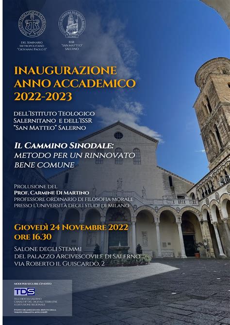 Inaugurazione Dellanno Accademico Arcidiocesi