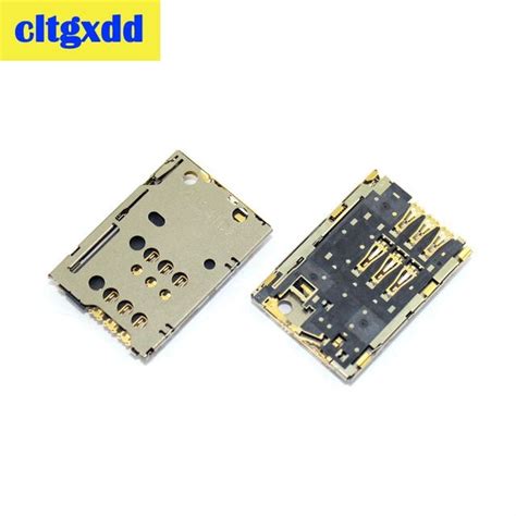 Cltgxdd 1pcs New Sim Card Reader Holder Tray Slot Socket Connector Replacement For Nokia N8 C7