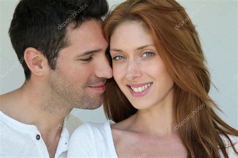 Portrait Of In Love Couple — Stock Photo © Goodluz 5696366