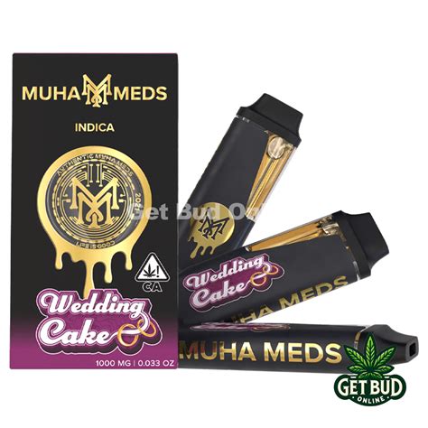 Muha Meds 2000mg Disposable Thc Vape Wedding Cake Get Bud Online Usa