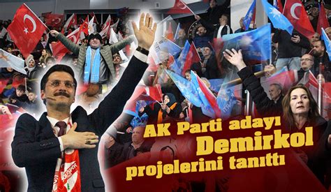 AK Parti Bolu Belediye Başkan Adayı Demirkol projelerini tanıttı