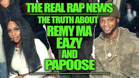 The Real Rap News Did Remy Ma Really Cheat On Papoose Youtube