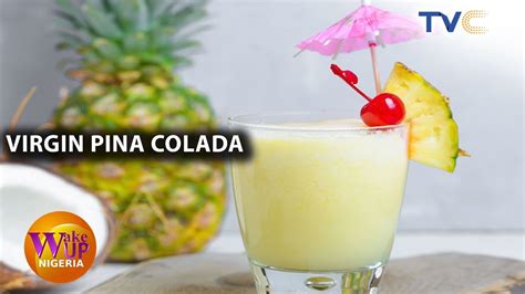 How To Make Virgin Pina Colada With Pineapple Pineapple Juice And Coconut Milk Youtube