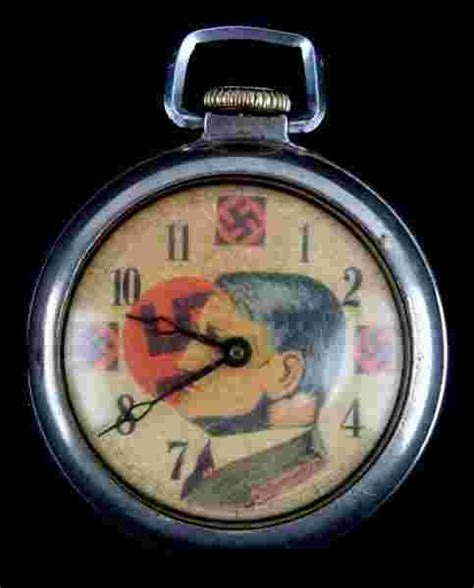 Wwii Third Reich Adolf Hitler Pocket Watch