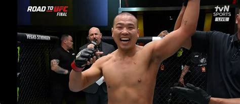 아이언 터틀맞네박준용 1라운드 서브미션 승리로 Ufc 3연승 Ufc 네이트 스포츠