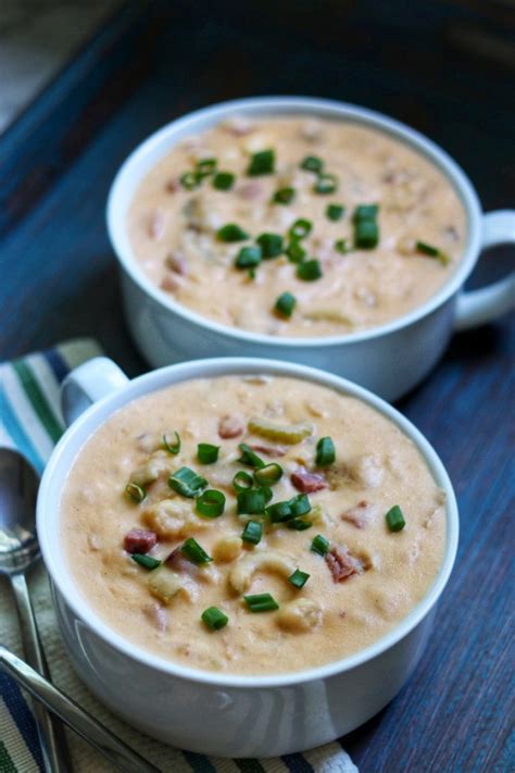 The Best Easy Slow Cooker Cheesy Potato Soup Great Recipe For Leftover Ham Fab Everyday