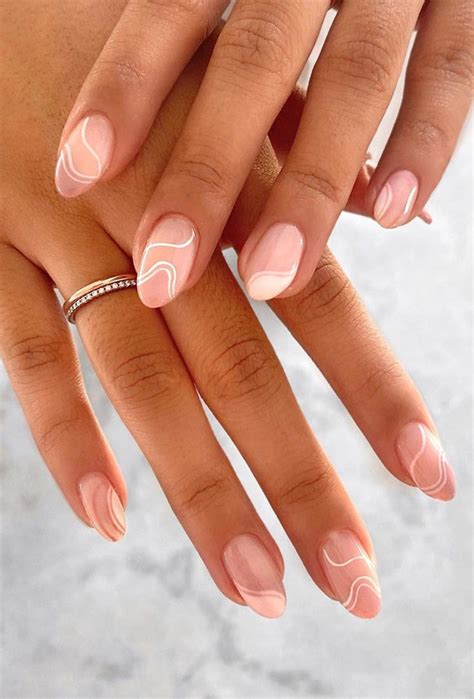 Top Nude And White Nail Designs For That You Can T Miss