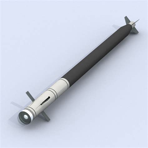 Stinger Missile 3D Model .obj .3ds .lwo .lw .lws - CGTrader.com