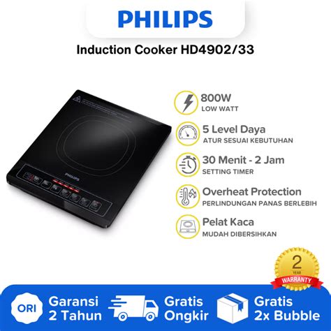 Jual Kompor Induksi Listrik Philips Hd Hd Low Watt