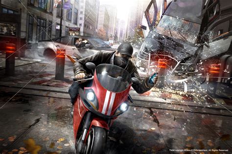 Aiden Pearce In Action Hd Wallpaper From Watch Dogs