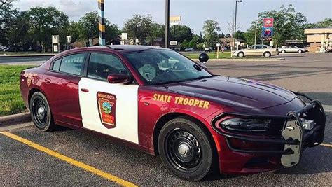 Minnesota with the not so common color for a police car. Not to shabby ...