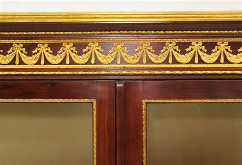 A Very Fine French Th Century Louis Xvi Style Mahogany And Ormolu