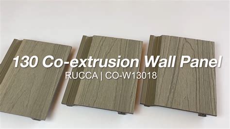 Rucca Fireproof Co Extrusion Wood Plastic Composite Mm Wall