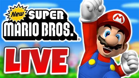 A New Adventure Begins New Super Mario Bros Ds Live Playthrough