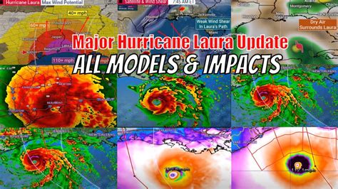 Major Hurricane Laura Live Forecast All Model Impacts The Weather