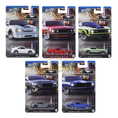 Hot Wheels S Street Scene Series Mustang Years Series Olx Bg