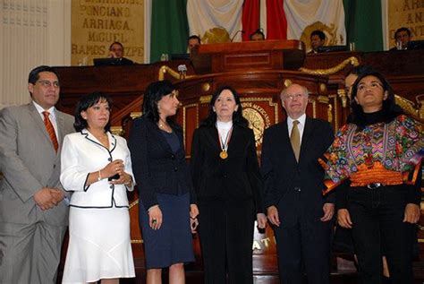 Galardonan A La Consejera De La CDHDF Patricia Galeana Herrera Con La