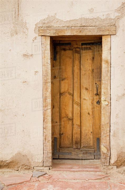 Nm New Mexico Taos Old Doorway Stock Photo Dissolve