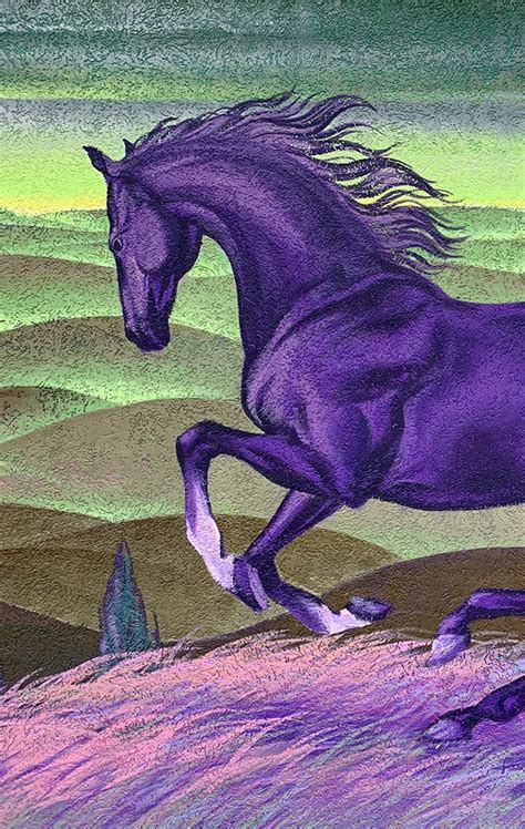 Mural "Calm with horses" :: Behance