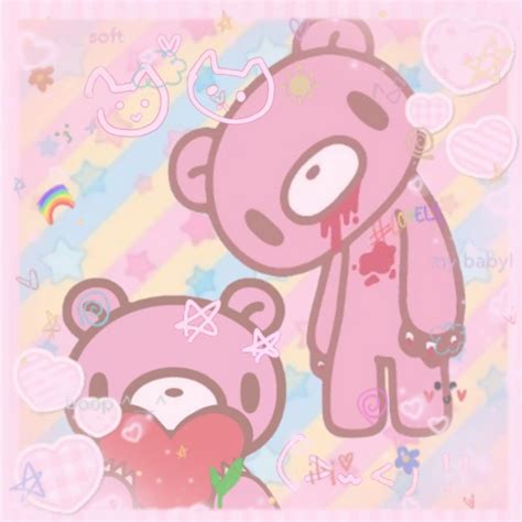 Gloomy Bear Cutecore Give Credits Bear Wallpaper Creepy Cute