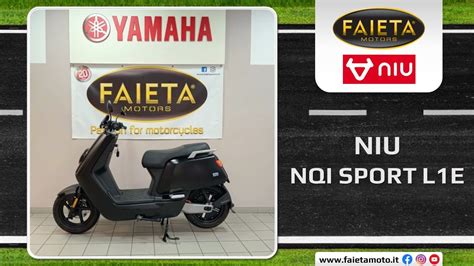 Faieta Motors Usato Niu Nqi Sport L E Anno Youtube